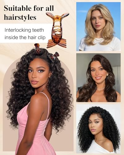 Hair Volume Clip 10 PCS，curly hair clips Root Clips for Curly Hair Volume and Claw Clips for Thick Hair, No Crease curl clip for styling. - Image 5
