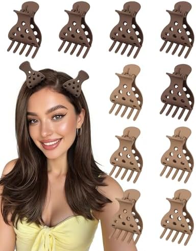Curly hair clips Hair Volume Clip,10 PCS Root Clips for Curly Hair Volume and Claw Clips for Thick Hair. by NAISIER