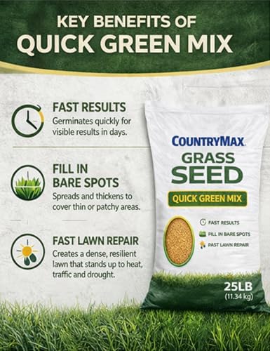 50 LB Quick Green Grass Seed - Image 4