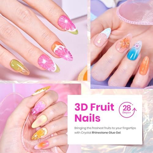 Beetles Jelly Gel Nail Polish Set, 20 Colors Neon Rainbow Soak Off Gel - Image 5