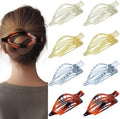 8 Pack Clear Flat Hair Clips – Matte Claw Clips for Women & Girls, Fresh Aesthetic Hair Accessories, Strong Hold No-Slip Barrettes for Summer & Everyday Styling by CentStar