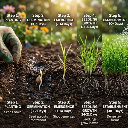20000 Zoysia Emerald Grass Seeds, Emerald Zoysia Grass for Garden - Image 2