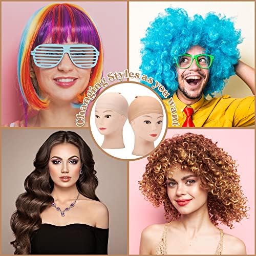 Mepase 200 Pcs Wig Caps Nylon Stocking Caps Bulk - Image 7