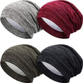 SATINIOR 4 Pcs Satin Lined Sleep Cap by SATINIOR