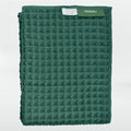 Luxury Organic Japanese Cotton Waffle Bath Towel | Thick, Absorbent, Quick Dry Bathroom Towels for Shower, Sauna, Onsen| Hotel & Spa Quality, Gift-Ready (Forest Green, Hand Towel, 32" x 16") by KOSMU