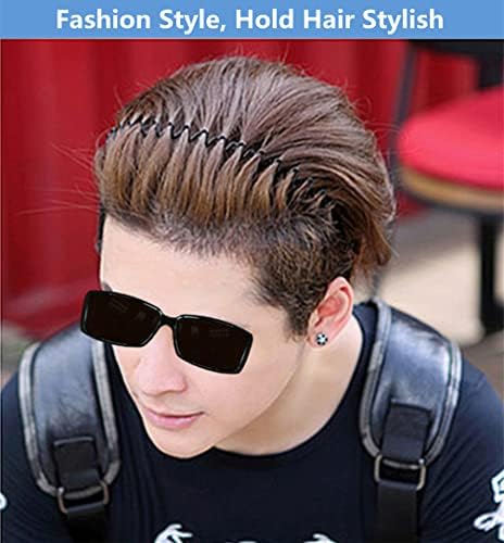 bodbop Metal Hair Band for Men Headband Sports Hairband Non Slip Women Hoop - Image 3