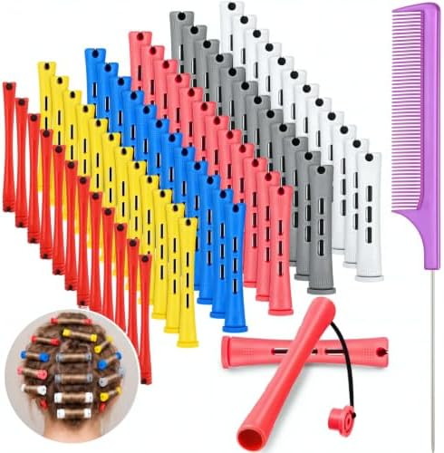 Willbond 72-Piece Hair Perm Rods Kits, Short Cold Wave Hair Rollers by Willbond+Technology+Limited