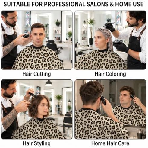 Barber Cape for Men, Professional Hair Cutting Cape for Salon Use - Image 7