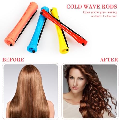 Willbond 72-Piece Hair Perm Rods Kits, Short Cold Wave Hair Rollers - Image 7