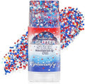 Red White Blue Star Hair Glitter Stick,4th of July Patriotic America Flag Star Face Body Glitter Stick, Independence Day Outfits for Women, Fourth of July Waterproof Makeup for Veterans Day by PaminifyBeautyMakeup