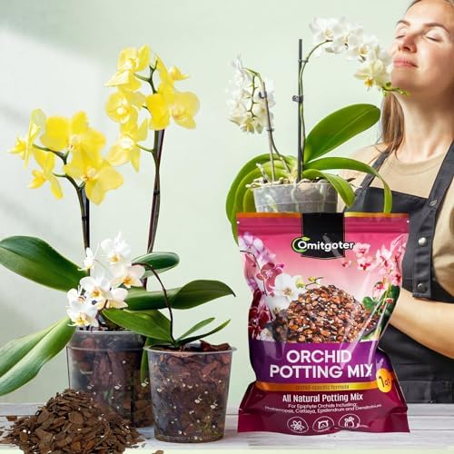 Organic Orchid Potting Mix 1qt, Mixture of Orchid Bark and Perlite, Specifically Formulated for Orchids - Image 3