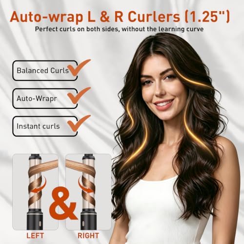 Mythsight StyleVibe 6-in-1 Air Styler with Hair Dryer & Auto-Wrap Curlers - Image 5