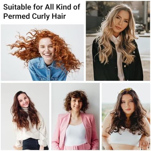 Segbeauty Universal Curly Hair Diffuser, Blow Dryer Diffuser for Wavy Natural Hair, Profession Hair Diffuser Attachment for Dryer Hairdressing Styling Tool Quick Dry Adjustable 1.65-3.15 Inch Nozzle - Image 6