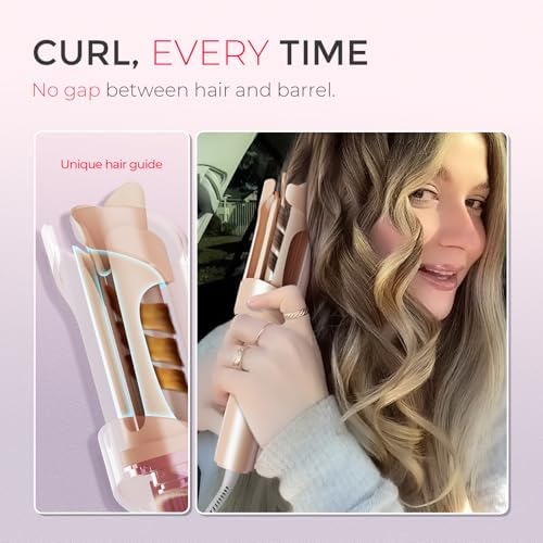 TYMO Automatic Rotating Curling Iron, TYMO CURLPRO Beach Waves Hair Curler - Image 4