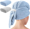 my novel things Large Microfiber Hair Towel for Women Long Curly Hair 2PK by mynovelthings