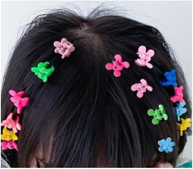 50 PCS Mini Claw Clips Small Hair Clips,Barrettes Hair Accessories Colorful Cute Hair Accessories for Women - Image 4