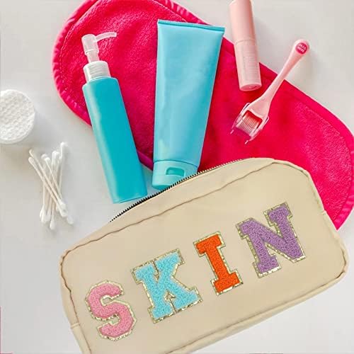 DYSHAYEN Small Cosmetic Bag, Beige Skin - Image 2
