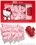 Hello Kitty x Kitsch Satin Flexi Rods, Heatless Curling Rod - 4pc Set by Kitsch