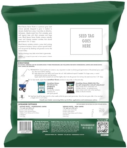 Jonathan Green Black Beauty Dense Shade Grass Seed - 1 lb - Image 2