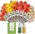 inbloom Fruit Seed Pod Kit for AeroGarden, Ahopegarden Hydroponics Growing System, 7-Pods (350 Seeds+, Include Red Cherry Tomato, Golden Cherry Tomato, White Strawberry, and Red Strawberry) by inbloomgarden