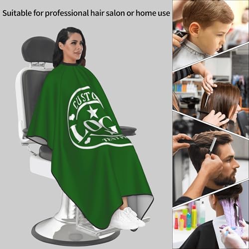 Custom Barber Cape Customized Haircut Capes Logo Text Photo Salon Hairdressing Apron for Home and Barbershop - Image 7