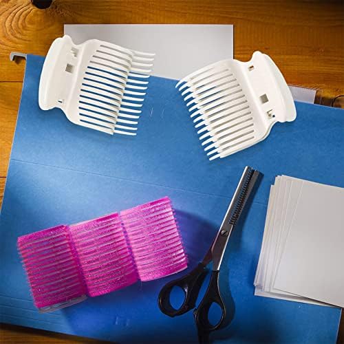Syhood 12 Pcs Hot Roller Clip for Curler Claw Clip Replace, White - Image 6