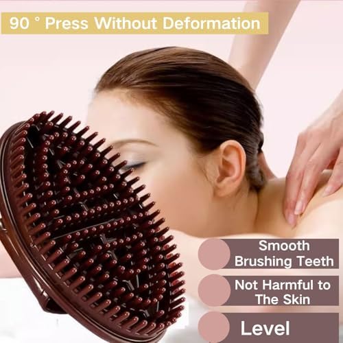 2Pcs Meridian Massage Brush, Full Body SPA Relaxation Massager Brush, Acupressure Meridian, Scalp Massage, Full Body Relaxation Comb,Beauty Salon Professional MeridianBrush - Image 5