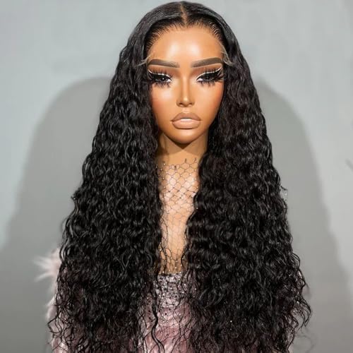 BEEOS Curly 250% Density 5x5 SKINLIKE Real HD Lace Closure Wig, 0.10mm Ultra-thin HD Lace Pre-Plucked Bleached Knots Human Hair Wig 22 Inch - Image 4
