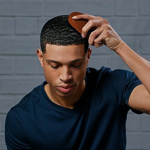 Diane 100% Premium Boar Bristle Military Wave Brush for Men, Medium Firm - Image 3