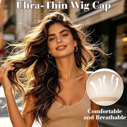 MEEZY 24 Pcs Skin Colored Wig Caps for Women, Non-Slip Stocking Cap for Lace Front Wig, Funny Party Cosplay Hair Cap Closed-End Hair Nets for Bachelorette Party Halloween Costume Birthday Wedding - Image 2