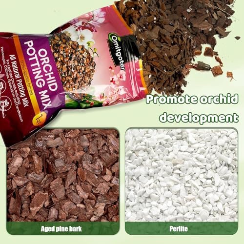 Organic Orchid Potting Mix 4qt, Mixture of Orchid Bark and Perlite, Specifically Formulated for Orchids - Image 2
