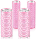 4 Pcs Aluminum Thermal Hair Rollers for Women, 4.7 x 2 Inch, 4.1 x 1.2 Inch by Willbond+Technology+Limited