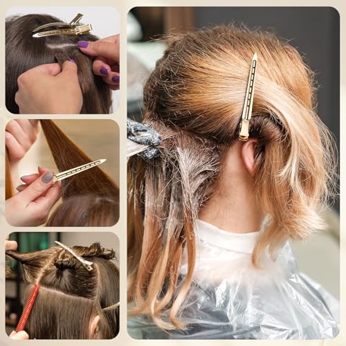 40PCS Metal Duck Bill Hair Clips for Women Alligator Curl Clips for Styling - Image 6