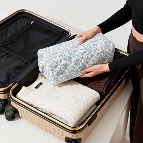 HiTotes Hair Tools Travel Bag Compatible with Dyson Airwrap Cute Floral Travel Case for Shark Flexstyle Hair Tools Organizer - Image 5