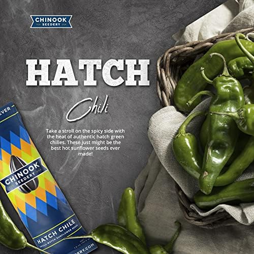 Chinook Seedery Sunflower Seeds to Eat - Hatch Chile - 1.5 oz, 36 Pack - Image 3