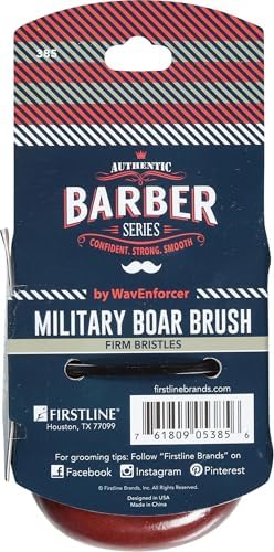 WavEnforcer Premium Quality Boar Military Brush - Image 2