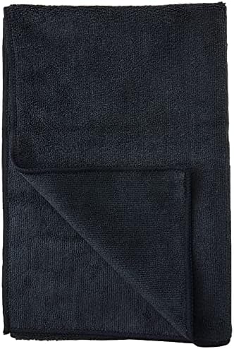 Chemical Guys MIC36103 Workhorse XL Black Professional Grade Microfiber Towel, Rubber/Plastic/Vinyl (Safe for Car Wash, Home Cleaning & Pet Drying Cloths) 24" x 16", Pack of 3 - Image 2