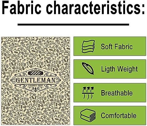 Pelocapa Barber Cape for Men Hair Salon Cape with Snaps Waterproof Professional Hairdresser Designer Cape Gown- 63”× 56” - Image 4
