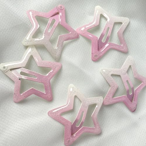 (36 Pcs) Super Cute Girls Hairpin, Mini Size Candy Color Butterfly Floral Flower Bowknot Star Hairpin Baby Girl Hair Clips Decoration Salon Hairstyle Hairdressing for Little Kids or Doll-Mix 1 - Image 6
