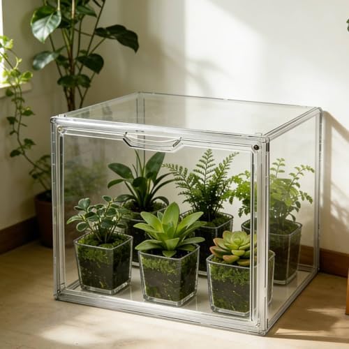 Mini Greenhouse for Indoor for Small Plants, 14"×8.5"×10.5" - Image 5