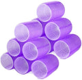 Hair Rollers, 12 Pack Self Grip Salon Hairdressing Curlers, DIY Curly Hairstyle, Large Rollers1.57In Purple by BESSEEK