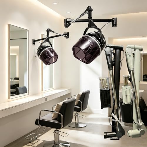 Wall Mount Swing Arm for Salon Hood Adjustable Hair Dryer Heating - Image 4