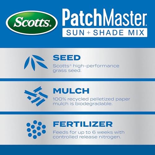 Scotts PatchMaster Lawn Repair Mix Sun + Shade Mix, 4.75 lbs. - Image 2