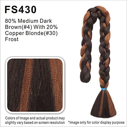 Vivica A Fox Hair Collection HKBK16-V Human Hair Afro Curl Kinky Bulk Extension, FS4/30, 5.8 Ounce - Image 4
