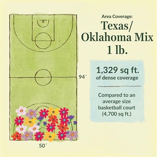 Ferry-Morse Texas & Oklahoma Bulk Wildflower Seeds, 210,000+, 1 lb - Image 6
