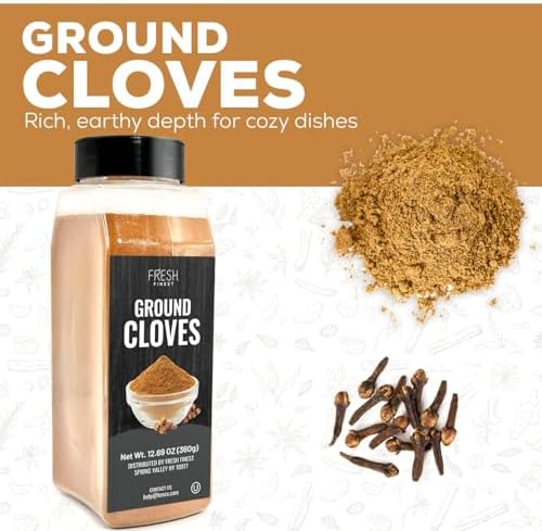 Fresh Finest Ground Clove 12.69oz - Premium Quality Ground Cloves - All-Natural, Non-GMO, Gluten-Free, Kosher - Perfect for Baking, Cooking, and Beverages - Image 5