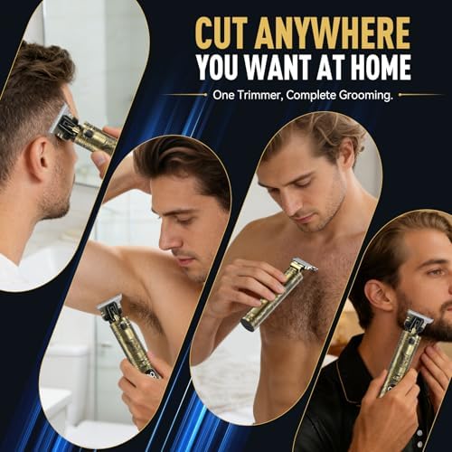 Solati Beard Trimmer for Men, Metal Vintage Hair Clippers, Next-Gen Upgrade - Image 4