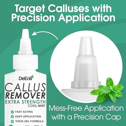 DeEnti Callus Maintenance Pack, Mint Callus Remover, Foot Rasp and File Kit - Image 5