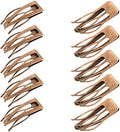 Chinco Red Ancient Bronze 24 Pcs Double Grip Hair Metal Snap Clips,2 Inch by Chinco