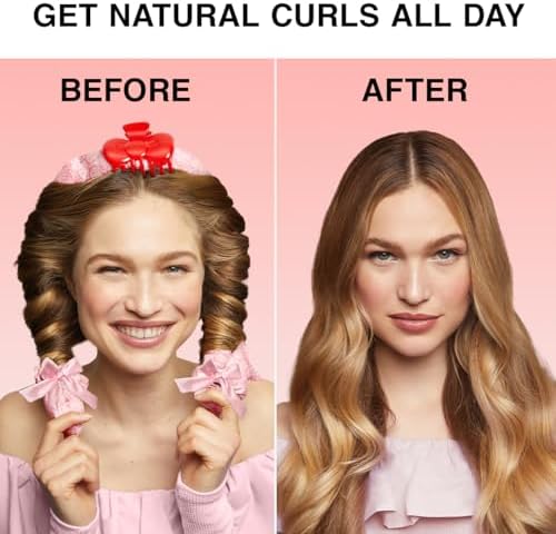 Hello Kitty x Kitsch Satin Flexi Rods, Heatless Curling Rod - 4pc Set - Image 6